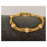 Swarovski bracelet 7” overall length