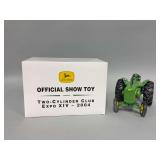 1:16 scale Ertl John Deere Model 830 Rice Special tractor Official Show Toy Two Cylinder Club Expo XIV 2004