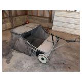 36" pull behind lawn sweeper
