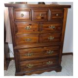Lea 5 drawer chest of drawers 18D x 34L x 46H