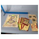 Farmers pocket ledger, magnetic breeding calculator, Cappers Farmer 1933, etc