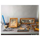 Rooster and hen decor