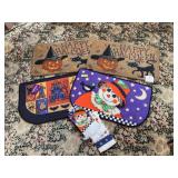 Four new entry rugs, Halloween theme