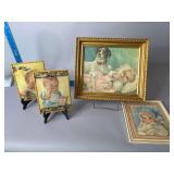 Baby pictures including silhouettes