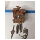 Made in Germany cuckoo clock, needs repair