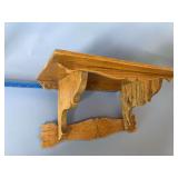 15L x 9H clock shelf