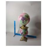 27” tall GWTW oil lamp