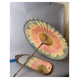 26x11 wall mirror and paper parasol