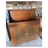 Pine Dry sink 19D x 40L x 47H