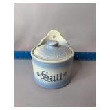Stoneware salt container