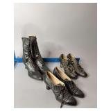 Three pair women’s shoes So tiny!!!