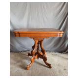 Walnut parlor table 21 x 30 x 28H