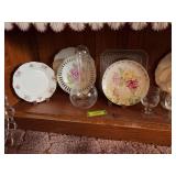 Princess House glassware and china plates