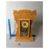 Gilbert Clock Co Authors No. 161  kitchen clock w key 15x23