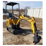 Mini Excavator	CFG		MX12R	RATO 15HP, 9.7KW, Fixed Thumb,  Gasoline  Engine with EPA ,Bkt, SN J0000142