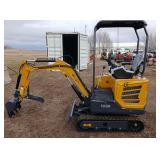 Mini Excavator	CFG MX20R	RATO  23HP,16.8KW  Gasoline  Engine with EPA ,Bkt，Fixed Thumb, 2 Cylinders,with Side Swing. SN MX20R2025X1000212