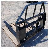 Skid Steer Forks	Mower King	SA, Adjustable, Quick Attach, 4,000lbs Rating, 352lbs,4×1.4×50
