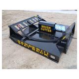 Skid Steer Brush Cutter	Mower King		SSRC	working width 77 in, Direct Drive Hydraulic Motor, Quick Attach, 790lbs. NOTE: GEAR BOX NEEDS OIL BEFORE USING