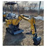 Mini Excavator	CFG		MX12RX	RATO ,13.5HP,8.6KW,with pilot system, Fixed Thumb, Gasoline  Engine with EPA ,BKT. SN MX12RX2025J001465