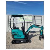 Mini Excavator	CFG		QK16R	RATO 15HP Bkt ,Hydraulic Thumb ,Front Fill Blade,Gasoline  Engine with EPA. SN QK16R202509271737