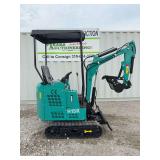 Mini Excavator	CFG	H15R	420cc Gas Engine, 8.6KW, 15IN Bucket, 4FT Long Tracks, 6IN Wide Tracks, 38.5IN Wide Base, Fixed Thumb, Hydraulic Boom & Bucket Controls ,with pilot system. SN H15R20251004W0003