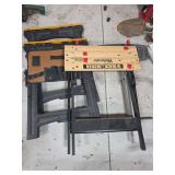 Saw horses and work mate