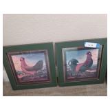 Framed Chicken pictures