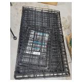 Two Pet Carriers, Sizes 22w x 36d and other is 12w x 18d