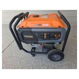 Generac Power Rush GP8000E, Electric start, Gas, showing 12 hrs