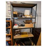 Shevling Unit, 36 x 16 x 72h, with Contents, Bring Boxes to Pack, Check all pics