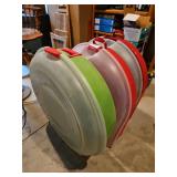 Plastic Wreath Storage Containers with One Wreath