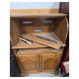 Roll top desk 32Lx22Dx48H