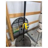 Tether ball pole and ball