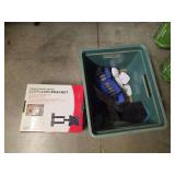 Weights and TV bracket