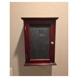 Chalk board backdoor cupboard 14x7x19