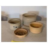 2# butter crock, large butter crock, cat dish