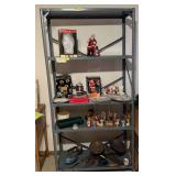 Metal shelving unit 16D x 36L x 72H NO CONTENTS!