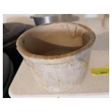 9.5” x 6” deep crock