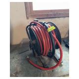Air hose and manual reel