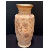 Approx 13” tall hand painted vase