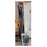 Household cleaning items, oil heater