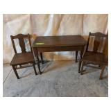 Childs table and chair set