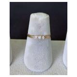 Size 5 14K diamond ring  **WIRE TRANSFER REQUIRED**