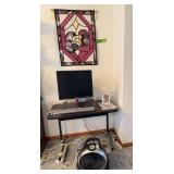 Topaz magnifying table top reader ,table, fan, power strips, etc ...