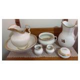 Ironstone chamber set 8 pc set