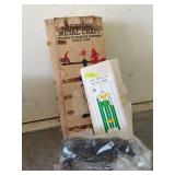 Angus weather vane and John Deere windchime