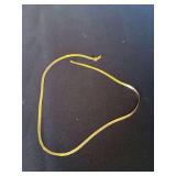 18” long 14Kt chain  **WIRE TRANSFER REQUIRED**