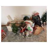 More Christmas decor includes lighted outdoor deer