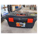 Black & Decker 22” toolbox and contents