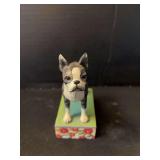 Jim Shore Boston Terrier figurine “Charlei”